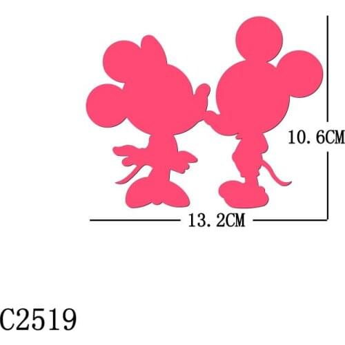 New mouse Wooden die Scrapbooking C2519 Cutting Dies