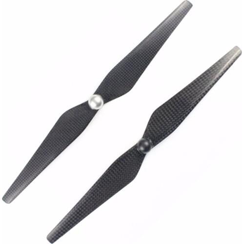 2 Pairs 1345 Self-tightening Carbon Fiber Propellers CW CCW Props Self-locking 13*4.5 for DJI Inspire 1 Drone Spare Parts