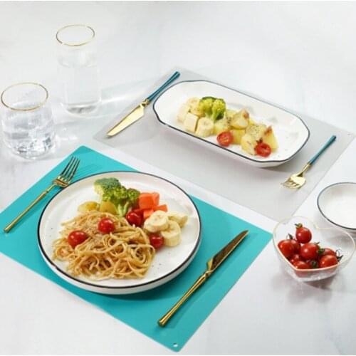 Nordic Wind Oil-Proof And Heat-Insulating Silicone Placemat AntiSlip Insulation Food Grade Kneading Pad Non-Slip Table Mat Tools