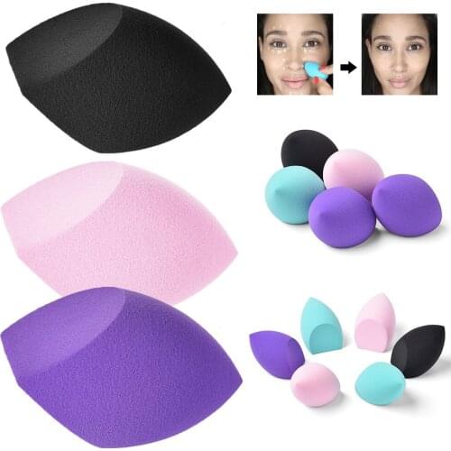 1PC Makeup Sponge Cosmetic Puff Dry Wet Dual Use For Foundation Concealer Cream Make Up Easy Soft Sponge Make Up Tools