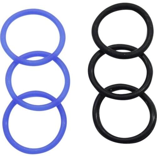 100 Pcs O-Ring Leakproof Sealing Rings Greenhouse Garden Water Connectors 1/2" External threaded pipe Silicone Seal Rings