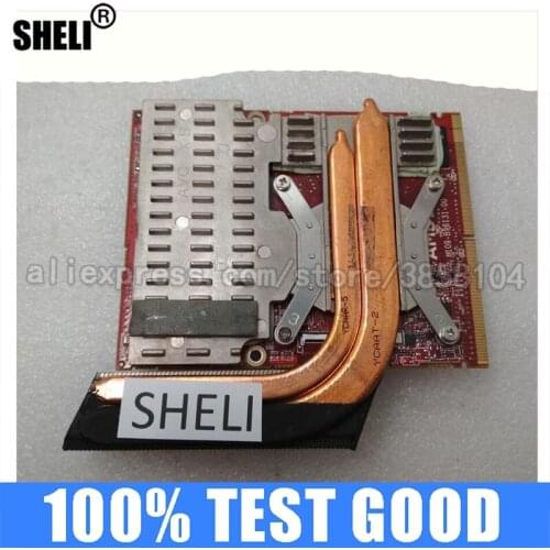 SHELI HD5870 5870M HD 5870 1GB DDR5 VGA Video Card for M17X M15X R2 RV546 CN-0RV546 731MJ CN-0731MJ 109-B96131-00 DDR3 DELL