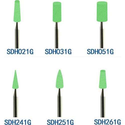 1pc Dental Lab Porecelain Zirconia ceramic diamond grinders Grinding tips