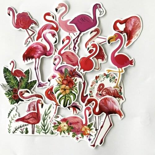 19Pcs/Lot 2021 Pink firebird Stickers For Car Laptop PVC Backpack Home Decal waterproof Skateboard Pad Bicycle