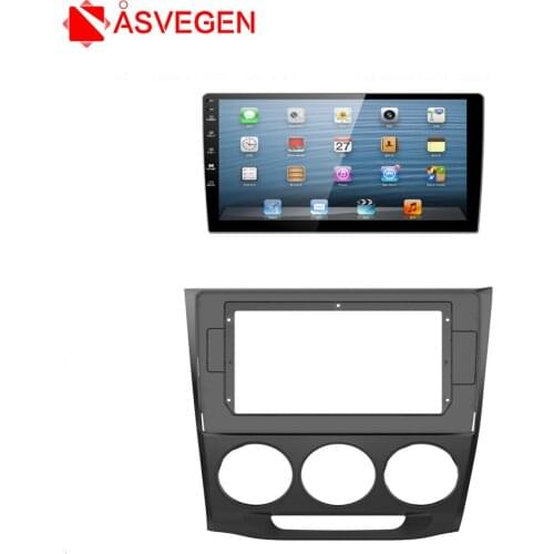 Asvegen Car Stereo Radio Fascia Panel ABS Plastic Frame Trim kit For 2013-2017 Honda Crider Manual air conditioning