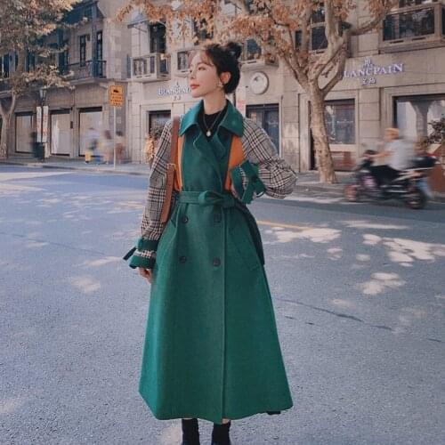 AUSO Women's Plaid Coats