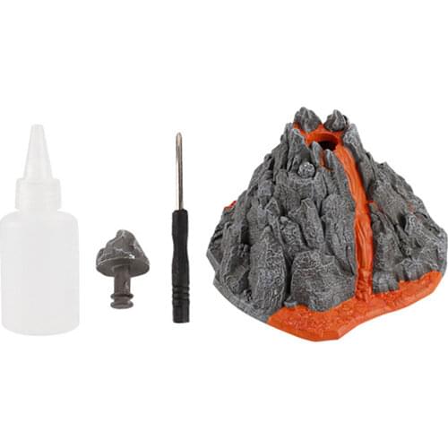 Children Toy Simulation with LED PVC Volcanic Eruption Model for Office
