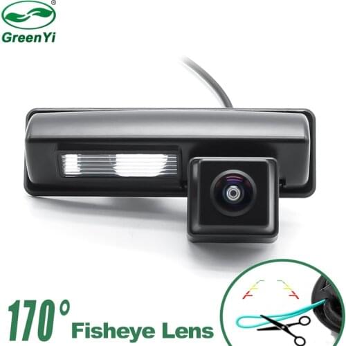 HD 170 Degree 1280P Fisheye Sony/MCCD Lens Starlight Night Vision Car Reverse Backup Rear View Camera For Toyota Camry 2007-2012