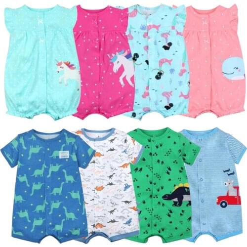 Baby girl clothes baby romper summer cotton short sleeve girl Jumpsuit Kids Baby Outfits Clothes overalls for newborns