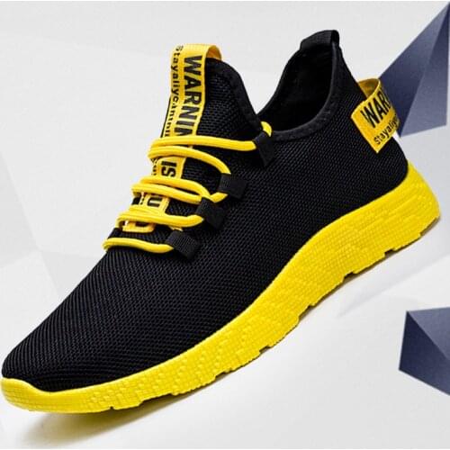 Big Size Men Sneakers 2021 New Breathable Lace Up Men Mesh Shoes Fashion Casual No-slip Men Vulcanize Shoes Tenis Masculino