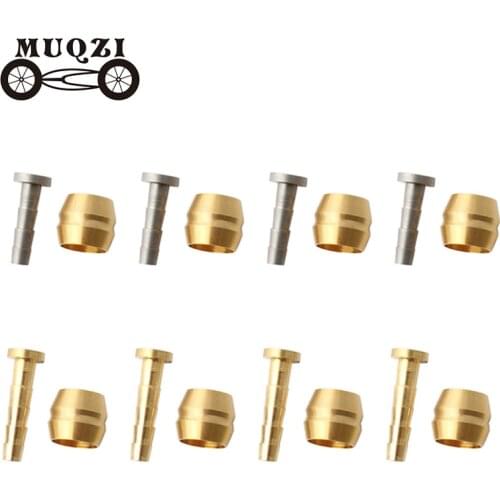 MUQZI 4 Pair Bike Oil Needle Hydraulic Disc Hose Brake Connect Insert MTB Road Bicycle BH90 BH59 Oil Tube Hose Olive Needle