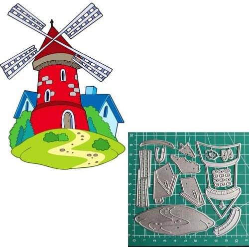 Build A Castle dies Metal Cutting Dies Embossing 2020 Scrapbooking Craft Christmas Cutting Dies For Card Making