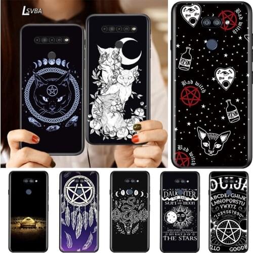 Moon Tarot Witch Ouija For LG K92 K62 K52 K42 K31 K22 K71 K61 K51S K41S K30 K20 G8 G8S G8X ThinQ Silicone Phone Case