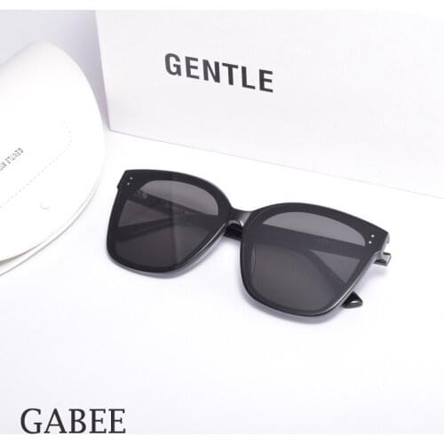 2021 new fashion glasses women men Sunglasses GENTLE GABEE Acetate Square Polarizing UV400 lenses glasses frame for women men
