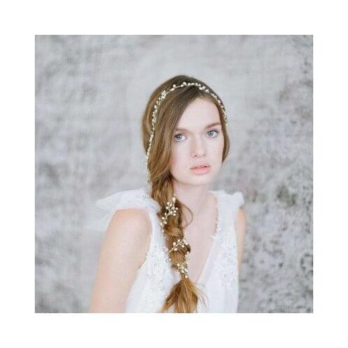 New style fresh pearl pearls, headwear wedding gown accessories lengthened head and bridal ornaments