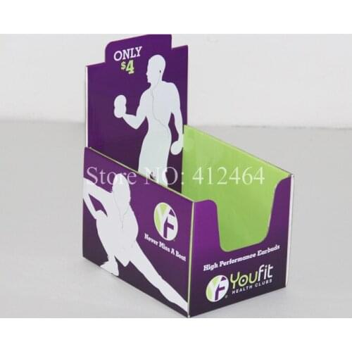 Custom design print carton packaging paper display box ( DX-020)