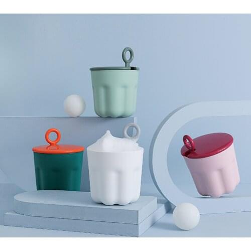 Portable Foam Maker Facial Cleanser Bubbler Cup Shower Gel Shampoo Manual Foamer Shower Bath Device Cleansing Cream