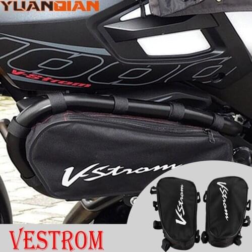 Motorcycle Frame Crash Bar Waterproof Bag Repair Tool Placement Bag FOR Suzuki V-Strom DL1000 2014-2021 2020 2019 2018 2017 2016