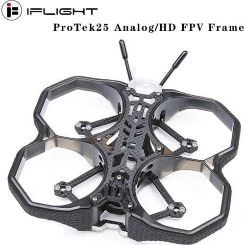 IFlight ProTek25 Analog/HD 2.5inch 114mm CineWhoop FPV Frame 1404 5500KV Motor SucceX-D Whoop AIO Flight Control for FPV Drone