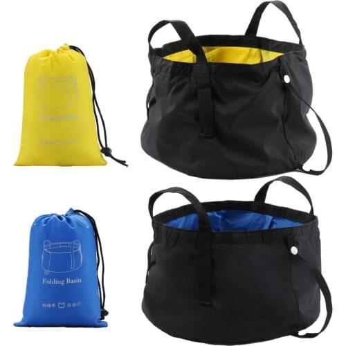 Folding Water Bucket Collapsible Wash Basin Container for Camping