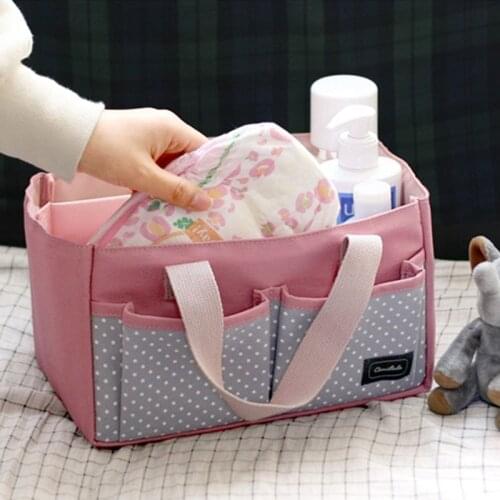 Maternity Handbag Baby Diaper Bag Newborn Nursery Storage Foldable Nappy Bag Baby Care Organizer Container