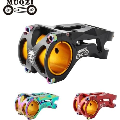 Muqzi Bicycle Handlebar Stem 31.8 / 35 * 70mm Cnc Super Light Aluminum Alloy Mountain Fixed Gear Road Bike