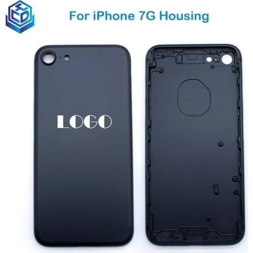 Battery Back Cover For iPhone 7 Housing Rear Door Cover Middle Frame Chassis With Conductive Best Quality