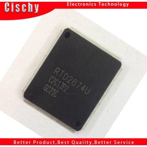 1pcs/lot RTD2674U RTD2674U-GR QFP-216 In Stock