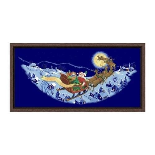 Angel christams man Counted Cross Stitch 11CT 14CT 18CT DIY Chinese Cross Stitch Kits Embroidery Needlework Sets