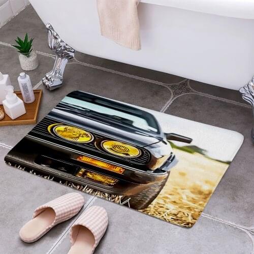 Car Carpet Areas Rug Non-slip Floor Mat Rug 3D Printing Living Room Bedroom Door Mat Home Decoration