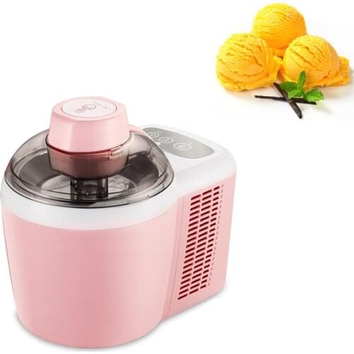 Household Small Full Automatic Sorbet Fruit Dessert Yogurt Ice Maker Soft Hard Italian Ice Cream Maker Machine Child Ice Cream