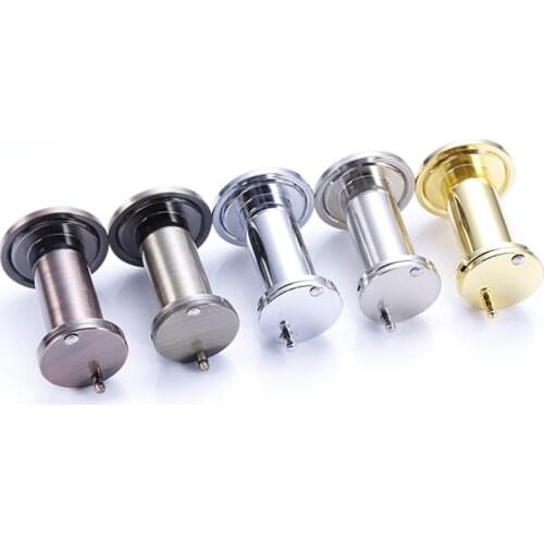 200 Degree Door Viewer with Privacy Cover Home Security Zinc Alloy Eye Peephole for 36-58mm Doors C66