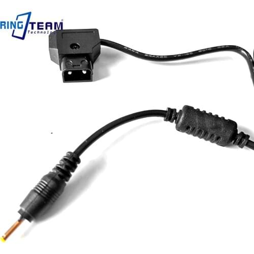 BMPCC Power Supply Cable D-Tap Connector DC Plug Straight Type For Blackmagic Pocket Camera & Other Device Has 2.5mmx0.7mm