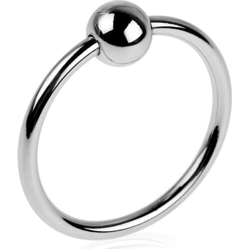 Semen Lock Ring Stainless Steel Penis Ring Ejaculation Delay Cock Rings Dick Erection Cockring Male Chastity Adult Lock Sperm