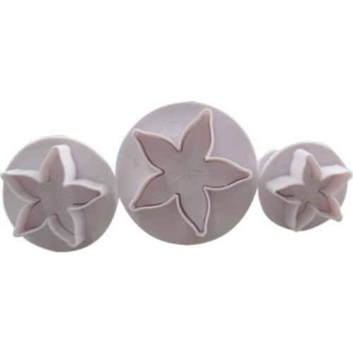 Kitchen Fondant Cutter Plastic Cake/cookie/biscuit Cutter Plunger Mold Fondant Baking Cake Decorating Tools Christmas Baking