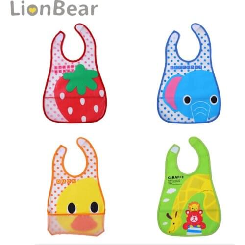 LionBear Cotton Bibs For Babies