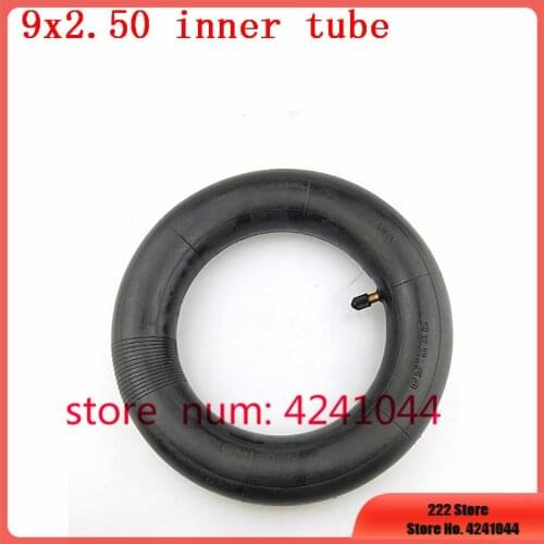 New butyl Tube 9x2.50 inner tube fits motorcycle Scooter A-Folding Bike Electric / Gas Scooter Tyre ( for 85/65-6.5 tire )