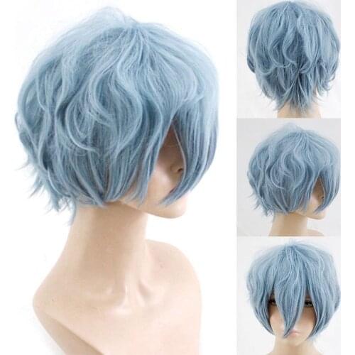 My Hero Academy Tomura Shigaraki Wig Role Play Wigs Halloween Cosplay Party Cosplay Costumes Hair Wig