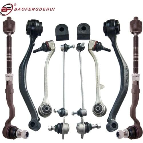 Front Suspension Steering Ball Joint Bushes Wishbone Control Arms For BMW X3 E83 31103443127 31103451881 31103451882 31103418341