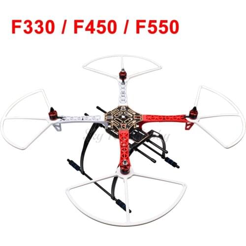 F330 F450 F550 450mm 550mm Drone Frame Rack Kit With Landing Gear / Propeller Protective Guard For RC MWC Quadcopter Multicopter