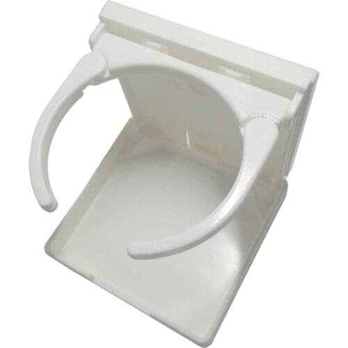 Adjustable Nylon Fold-up Cup Drink Holder for Marine/Boat/Yacht/Truck /RV (White)