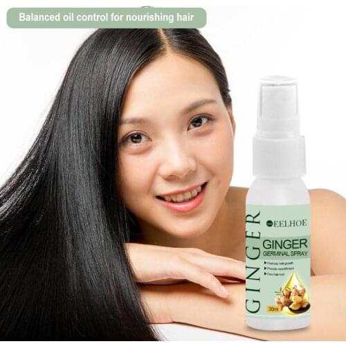 Hair Growth Spray Hair Regrowth Serum Intensive Spray Anti Loss Treatment Ginger Serum Hair Loss Product Series 30ml TSLM1