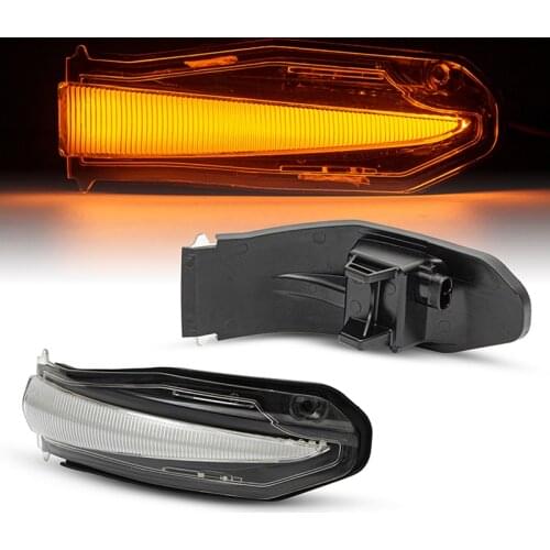2Pcs LED Dynamic Turn Signal Mirror Light Flowing Water Blinker For Toyota Rav4 4Runner2013 2014 2015 2016 2017 2018 2019 Canbus
