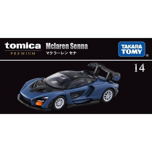 Takara Tomy Tomica Premium #14 McLaren Senna Diecast Sports Car Super Car Model Car Toy Gift for Boys and Girls Children