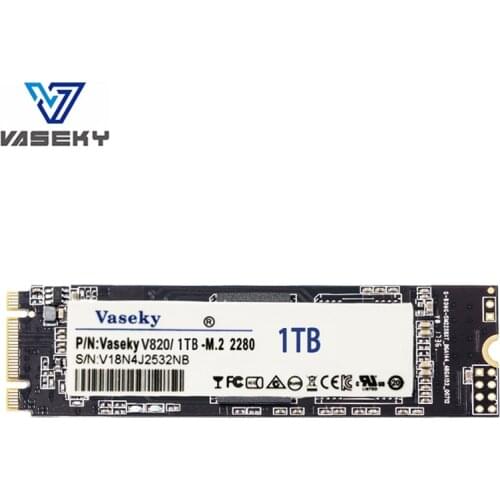 Vaseky 1TB SSD M.2 NGFF SSD M.2 2280 SSD SATAIII 6Gbps Internal Hard Drives Disk Solid States for Desktop PC Laptop