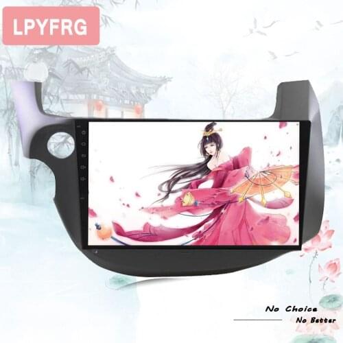 10.1 inch IPS Android 8.1 Car DVD Multimedia Player GPS For honda Fit jazz 2008 2009-2013 14 audio car radio stereo Audio Video