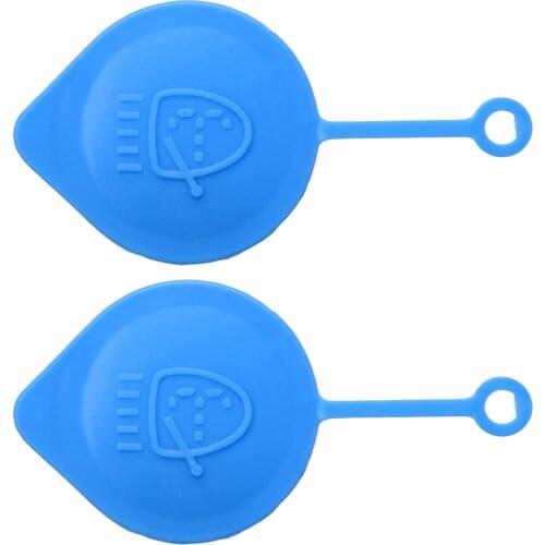 2 Pieces Windshield Washer Reservoir Tank Caps Lid Covers for Honda Civic 1988-1996