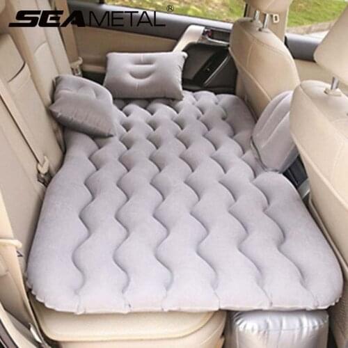 Car Inflatable Mattress for Auto Back Seat Rest Bed Universal for Outdoor Camping Beach Travel Vehicle Inflatable Air Mattress