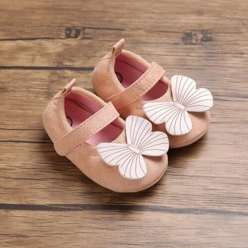 Baby Girls Cotton Shoes Retro Spring Autumn Toddlers Prewalkers Cotton Shoes Infant Soft Bottom First Walkers 0-18M