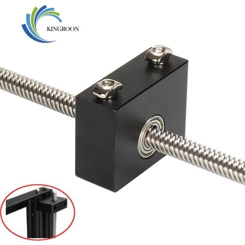 KingRoon 3D Printer Parts Aluminum Z-Axis Leadscrew Top Mount for CR-10/CR-10S Ender 3/Ender 3Pro Metal Z-Rod Bearing Holder
